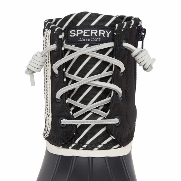 Sperry Saltwater Bionic navy  Duck Boot - Picture 3 of 10